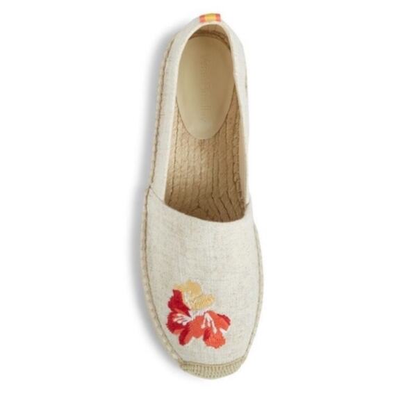 Vera Bradley Embellished Espadrilles, Dune, Cream, 8, 10 - Picture 3 of 4